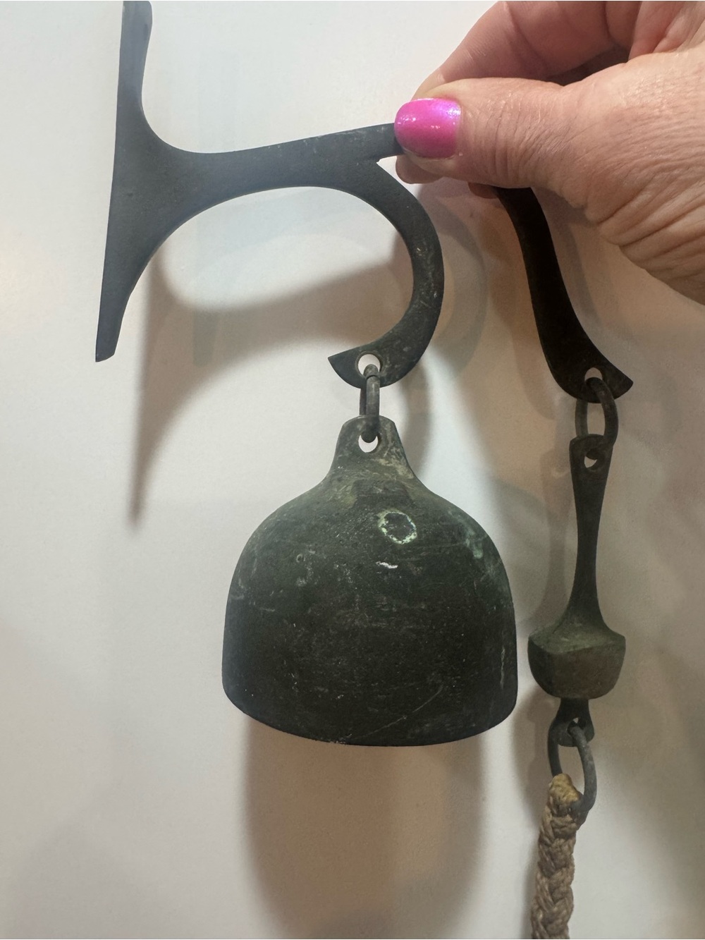 Vintage dinner bell tavern bell shopkeeper bell
